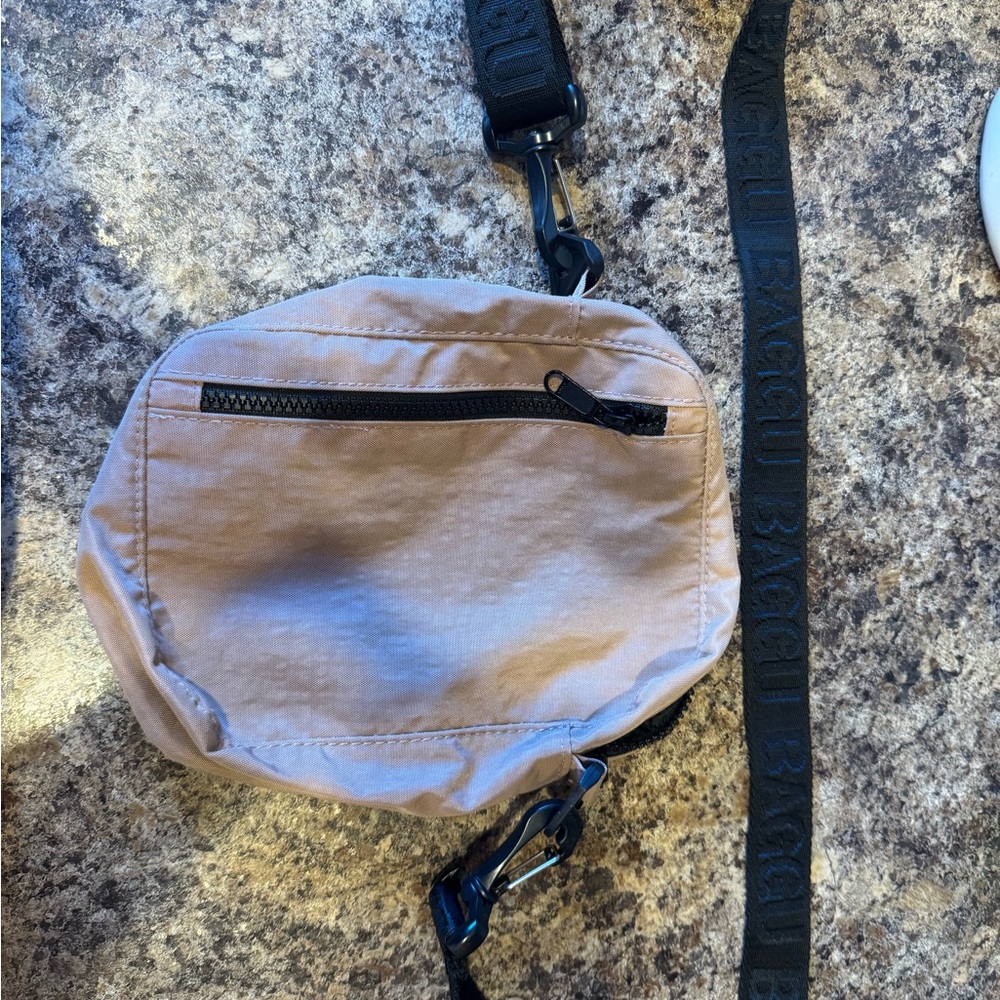 Baggu Taupe Sport Crossbody